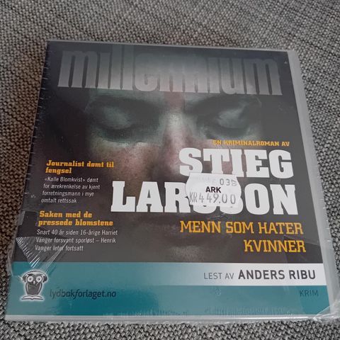 Stieg Larsson- Menn Som Hater Kvinner