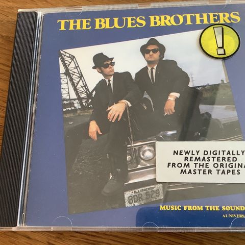 THE BLUES BROTHERS Cd Plate  Music from The sountrack . J. Belushi and D.Aykroyd