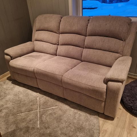 Malvin 3 seter reclinersofa