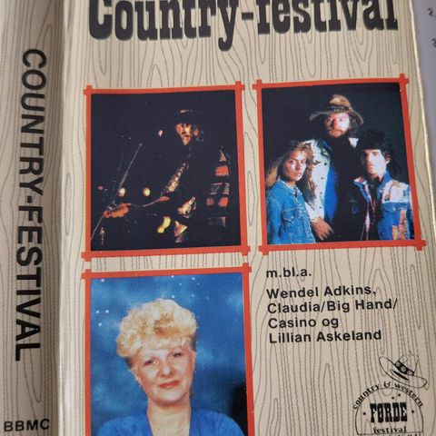 Claudia. Big hand.casino Steel.lillian m.fl.country festival.1984.