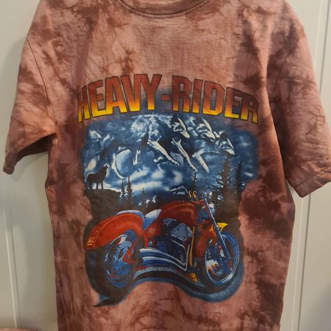 Heavy-rider t-skjorte XL ubrukt