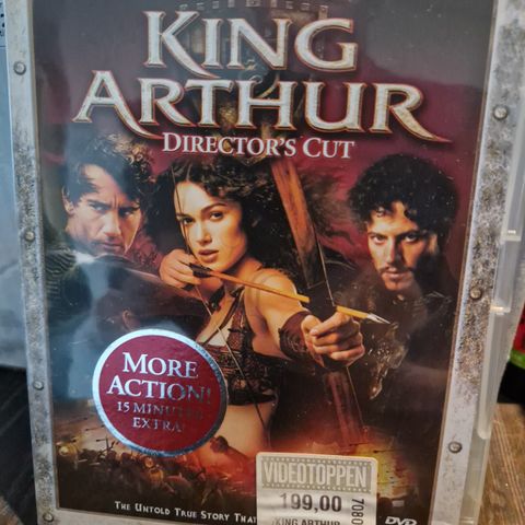 Kr 10 DVD PEN KING ARTHUR 2004