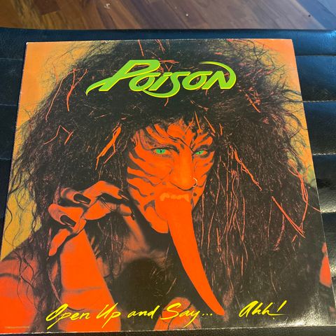 Poison ** Open Up And Say ...Ahh! ** LP ** Hard Rock