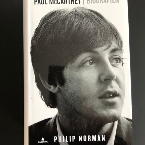 PAUL McCARTNEY Biografien av Philip Norman.  Norsk 1. utgave 2016.  SOM NY!