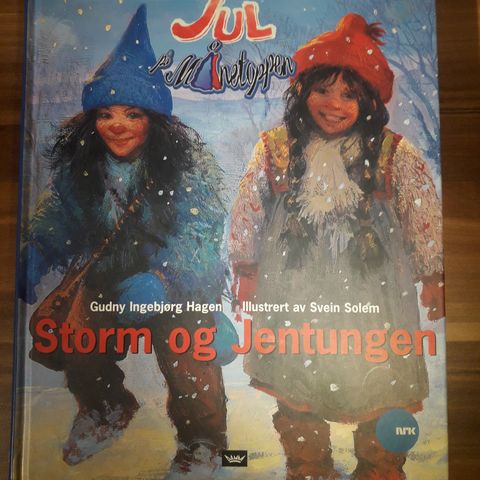 "Storm og Jentungen" bok fra 2002 (DAMM) Jul på Månetoppen