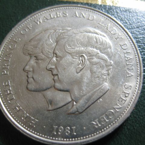 Charles og Diana 1981 medalje