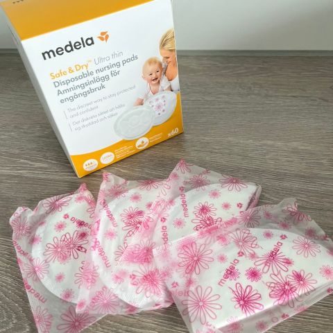 HELT NYE/UBRUKT ammeinnlegger fra Medela (60 stk)