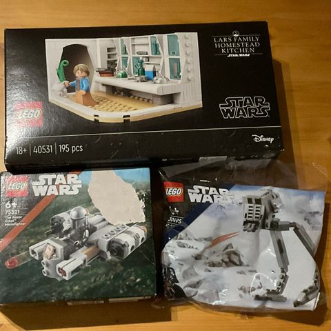 lego star wars pakke