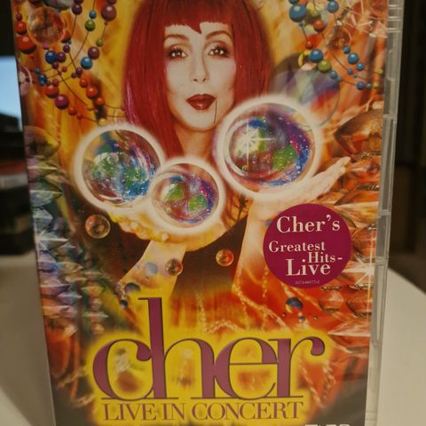 CHER, GREATEST HITS LIVE