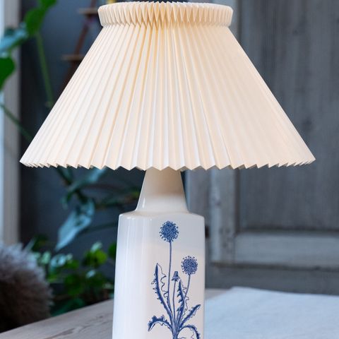Vintage lampe Søholm m/Le Klint skjerm
