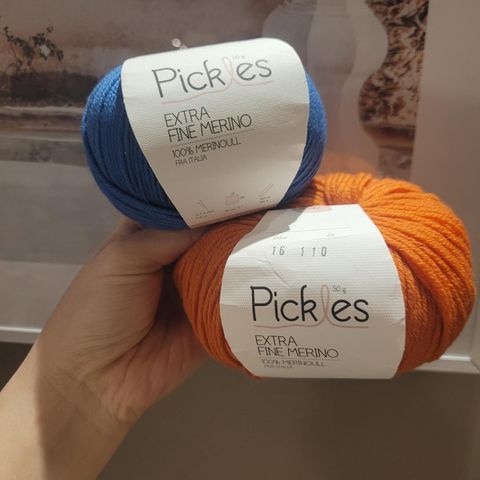 Pickles extra fine merino 4 nøster