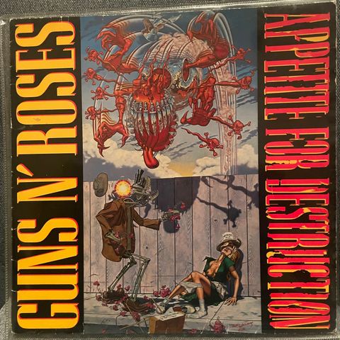 Guns’n’roses - Appetite for destruction BANNED COVER