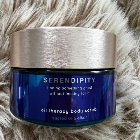 Body scrub SERENDIPITY Rituals NY!