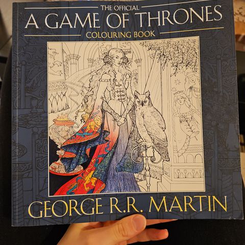 The offical game of Thrones colouring book George R.R.Martin