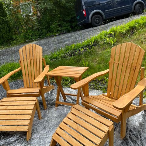 SNART STOR HELG!!! Adirondack stol hagemøbler (impregnert/uimpregnert)
