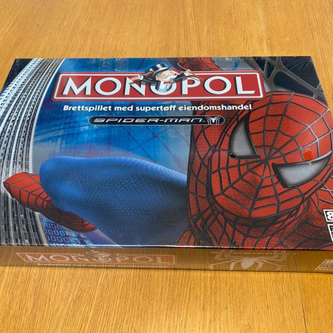 Spiderman Monopol NY/ubrukt