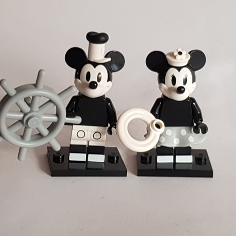 Nye Lego Disney minifigurer Mickey og Minnie Mouse selges samlet