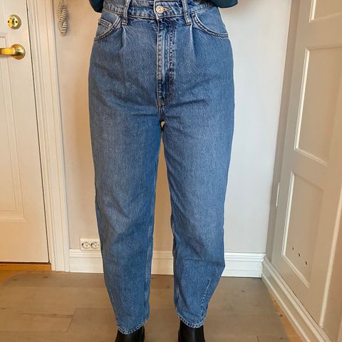 Zara jeans mom jeans 38