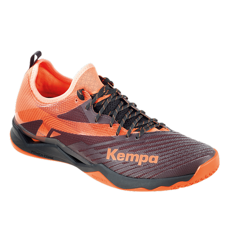 Kempa Wing Lite 2.0 Håndballsko str. 46 Sort/Fluo Orange