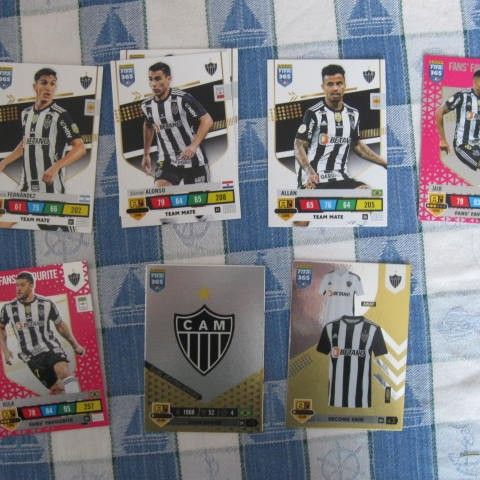 CAM - Clube Atletico Mineiro (Panini) - 7 stk