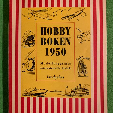 Hobbyboken 1950 - Modellbyggarnas internationella årsbok (1949)