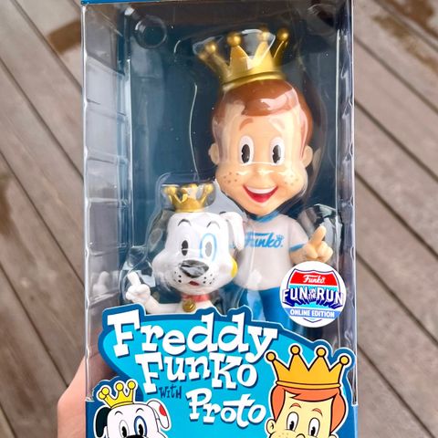 Funko Wacky Wobblers: Freddy Funko with Proto | Fun on the Run 2023 Exclusive