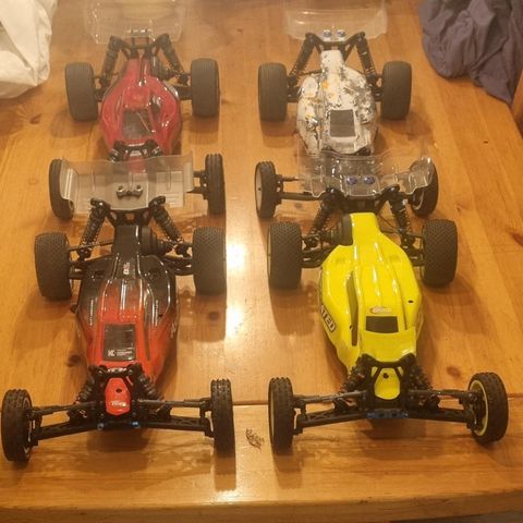 4 stk Team Associated B5M