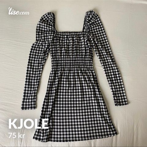 Kjole gingham