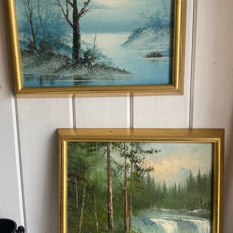 To mindre malerier