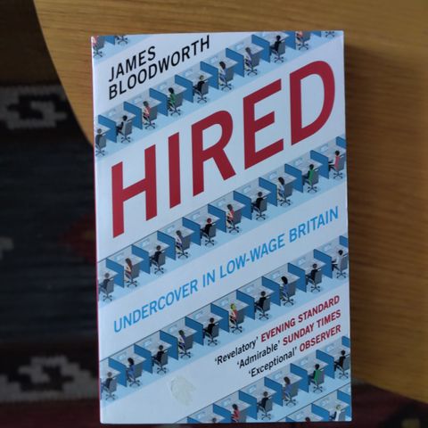 Hired - Six Months Undercover in Low-Wage Britain av James Bloodsworth