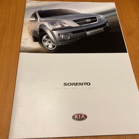 BILBROSJYRE - KIA SORENTO - 2003