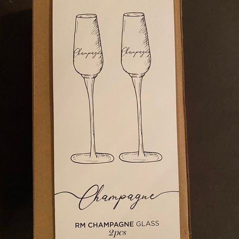 Riviera Maison 2 x Champagneglass