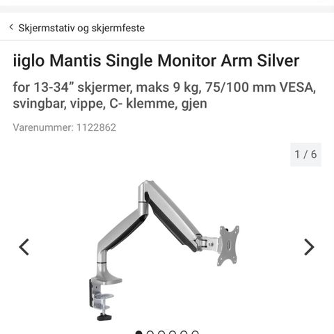 Monitor Arm