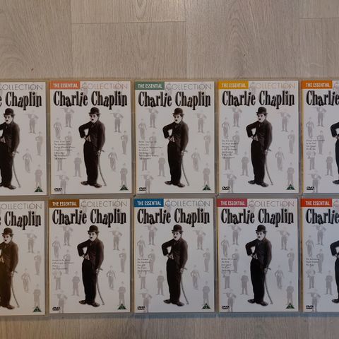 DVD Charlie Chaplin. Selges samlet!