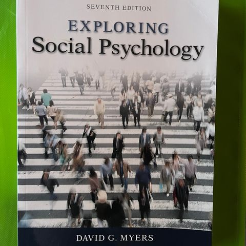 Exploring social psychology av David Myers