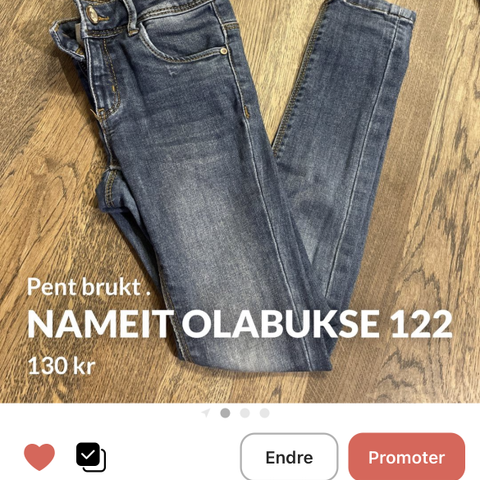 Nameit olabukse slimfit str122