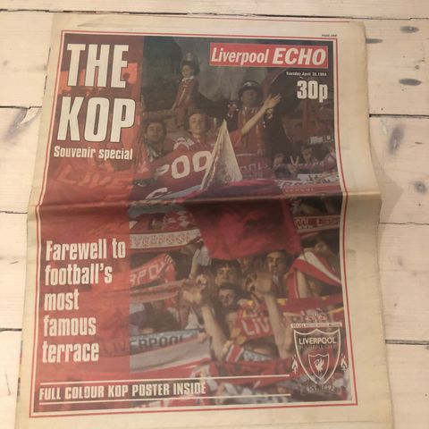 Liverpool - The Kop souvenir special Liverpool Echo