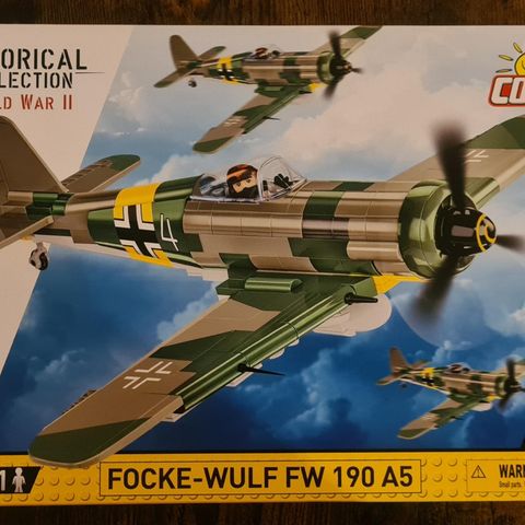 Cobi 5722 - Focke-Wulf FW190 A5 - Ny/Innpakket