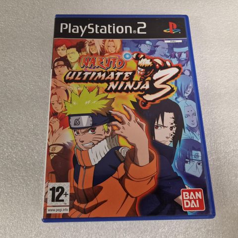 Naruto Ultimate Ninja 3 Playstation 2