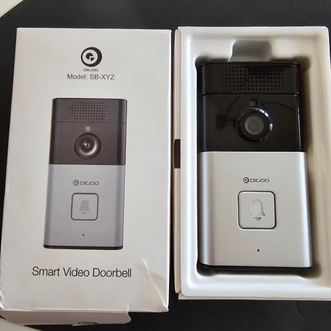Digoo smart video dørklokke