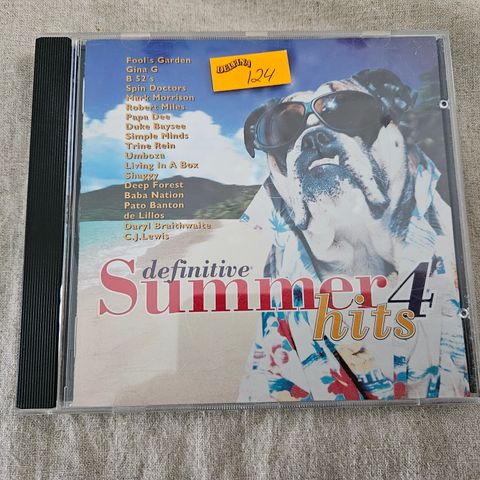 CD Definitive Summer hits 4