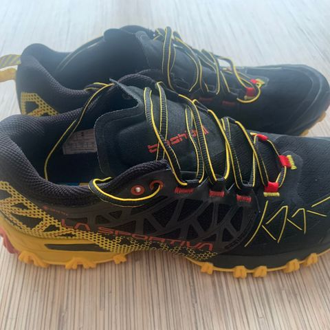 La Sportiva Bushido II GTX Terrengløpesko herre black/yellow str.43