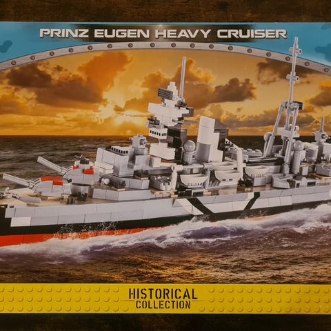 Cobi 4823 - Prinz Eugen Heavy Cruiser - Ny/Innpakket - Veldig sjelden!