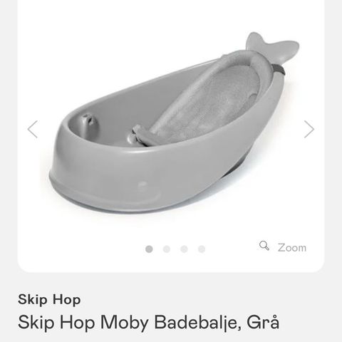 Skip Hop Moby Badebalje, Grå
