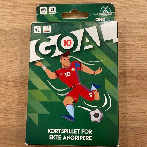 Goal 10 – nytt  fotballkortspill