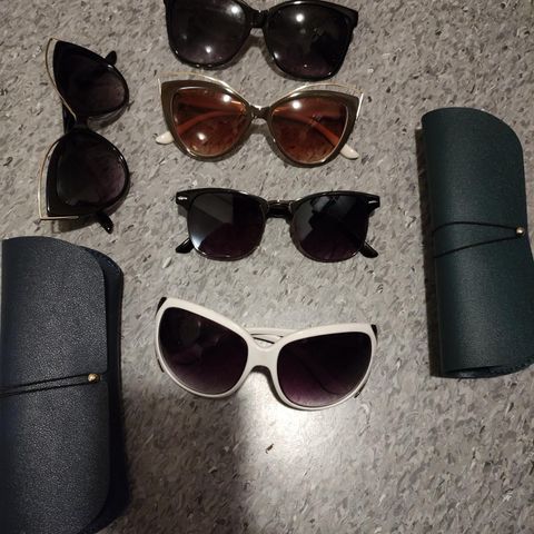 5 stk solbriller selges samlet