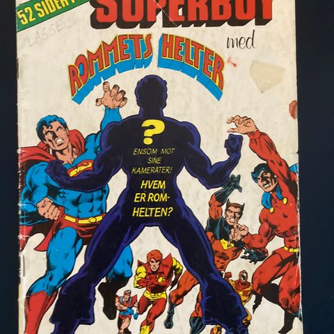 Superboy nr. 1 fra 1980 «Rommets helter»