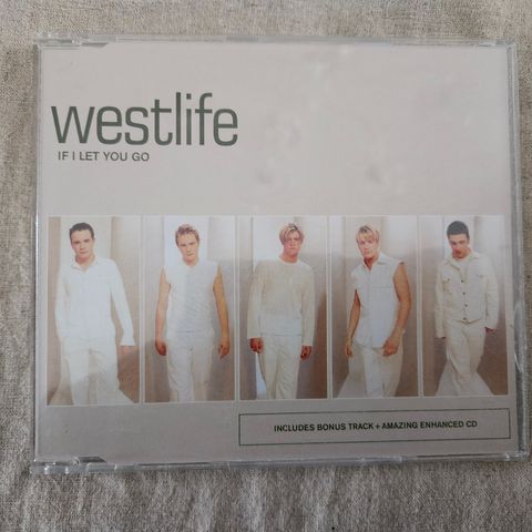 Westlife- If i let you go - CD singel