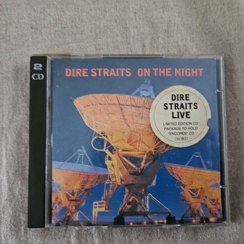 CD Dire Straits On The Night