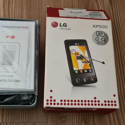 LG PK500 Retro mobiltelefon